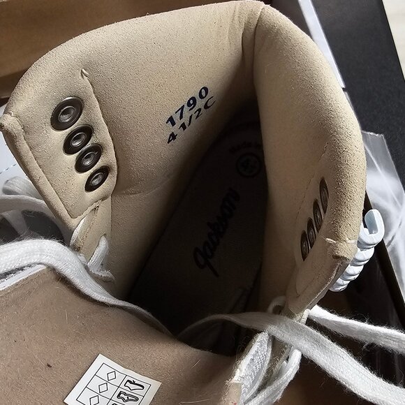 Jackson Artiste Girls Skates, 4.5C, Mark IV Blade, Canskate, Star 1/2 - Picture 9 of 11